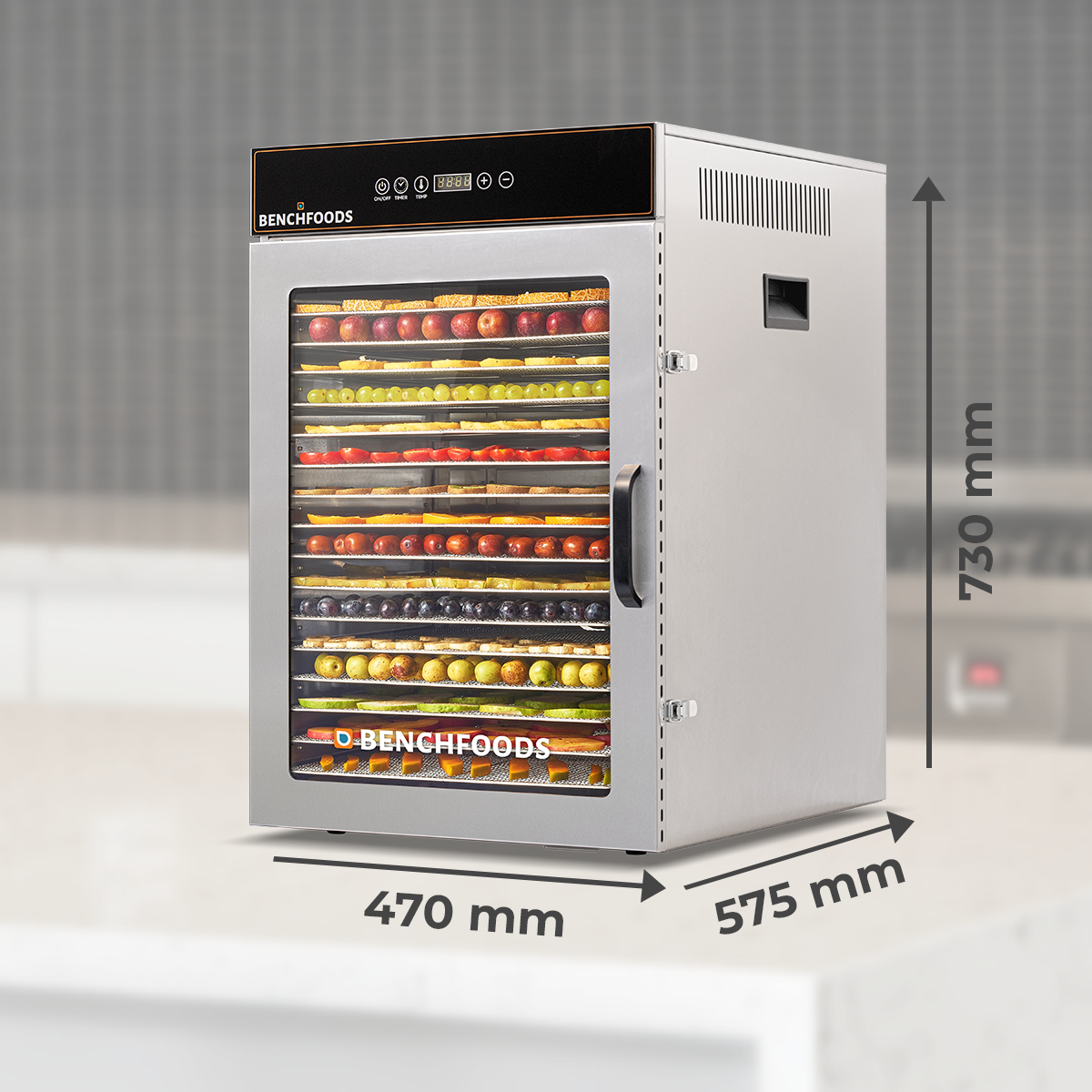 1 Zone / 16 Tray / 2.56m² Tray Area - Biltong Bundle