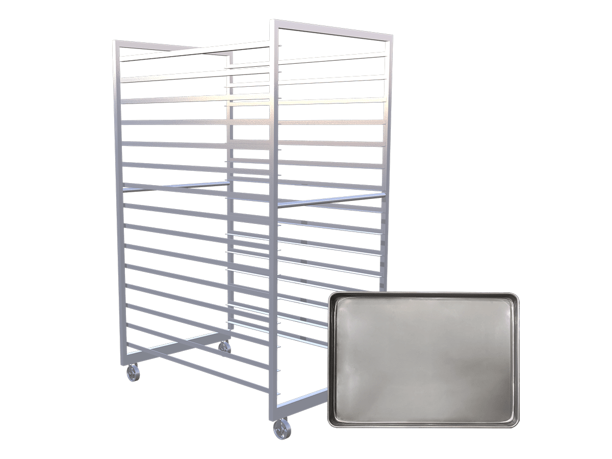 Industrial Trolley | Stainless Steel