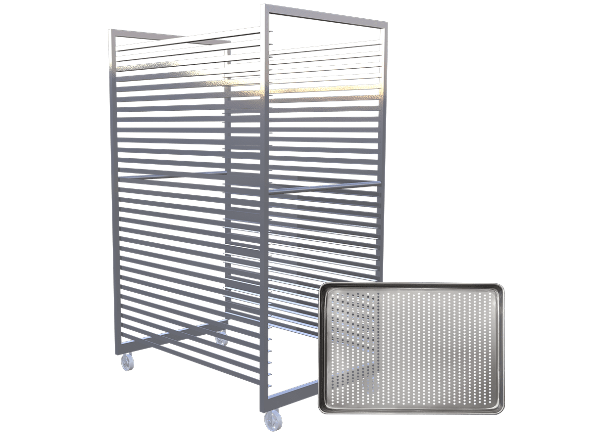 Industrial Trolley | Stainless Steel