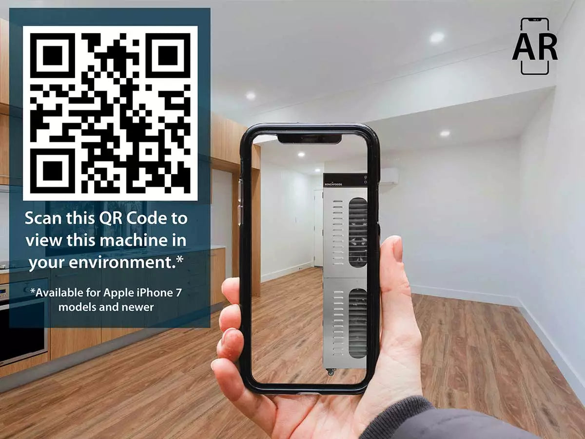 2 Zone - Vertical / 32 Tray / 5.12m² Tray Area