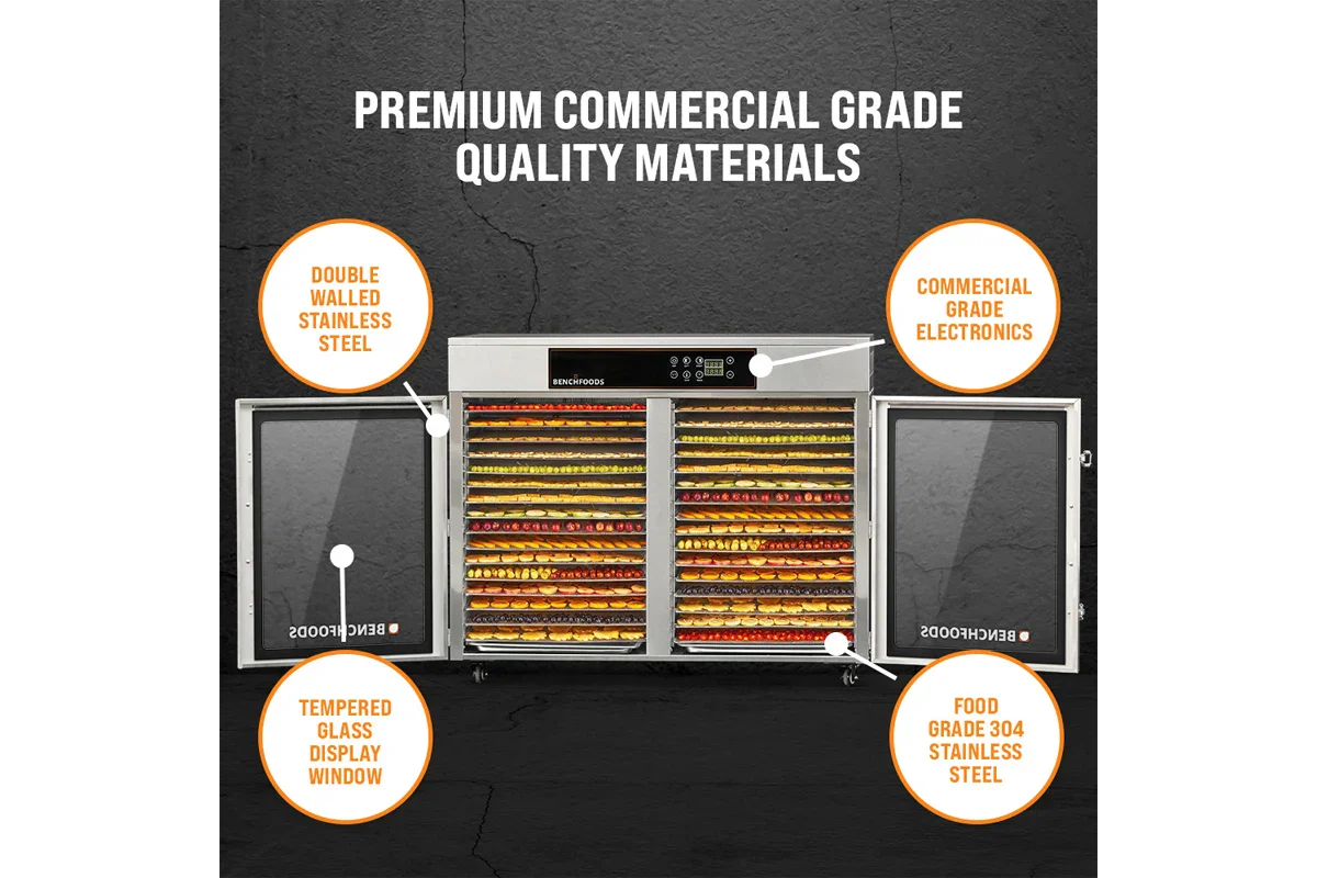2 Zone - Horizontal / 32 Tray / 5.12m² Tray Area