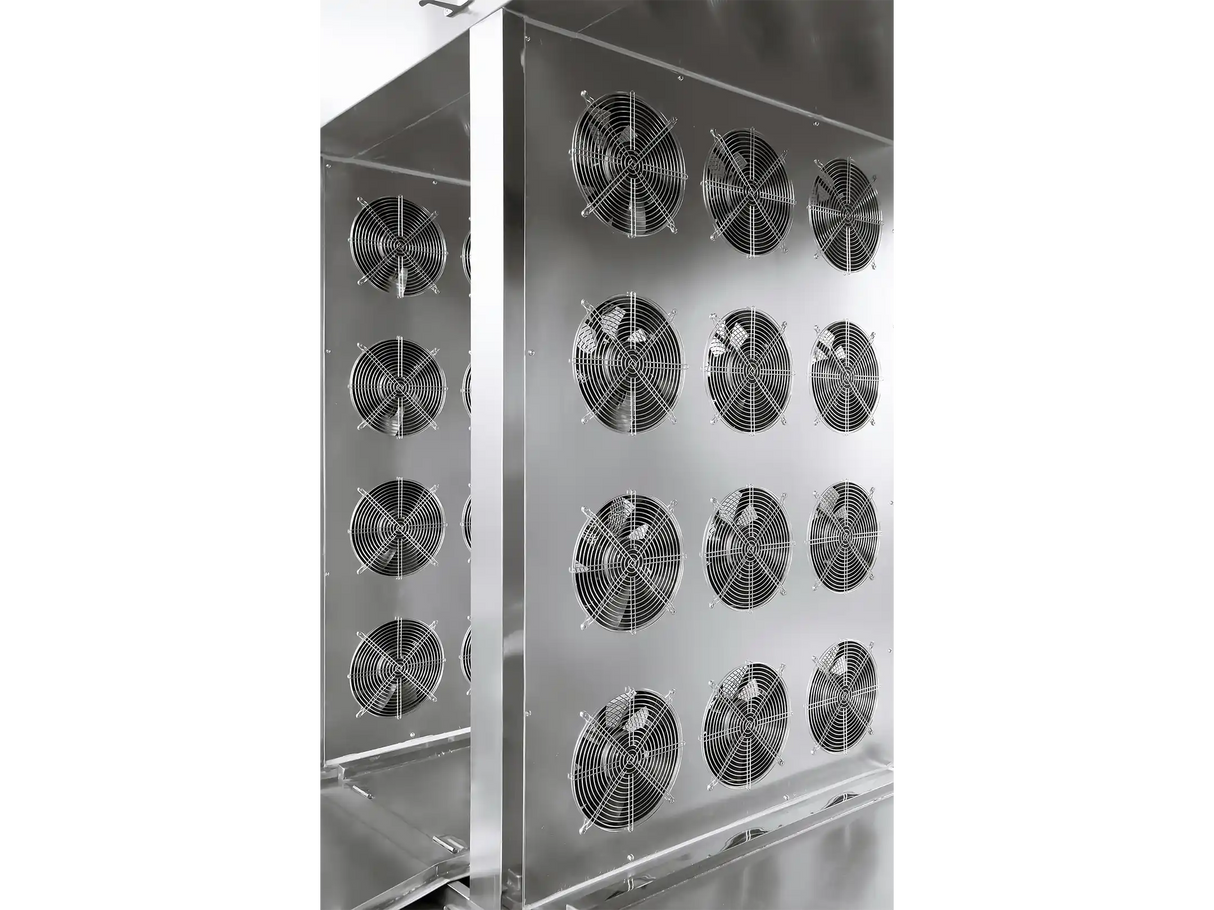 8 Trolley / 240 - 480 Tray / 70.7 - 141.3m² Total tray area