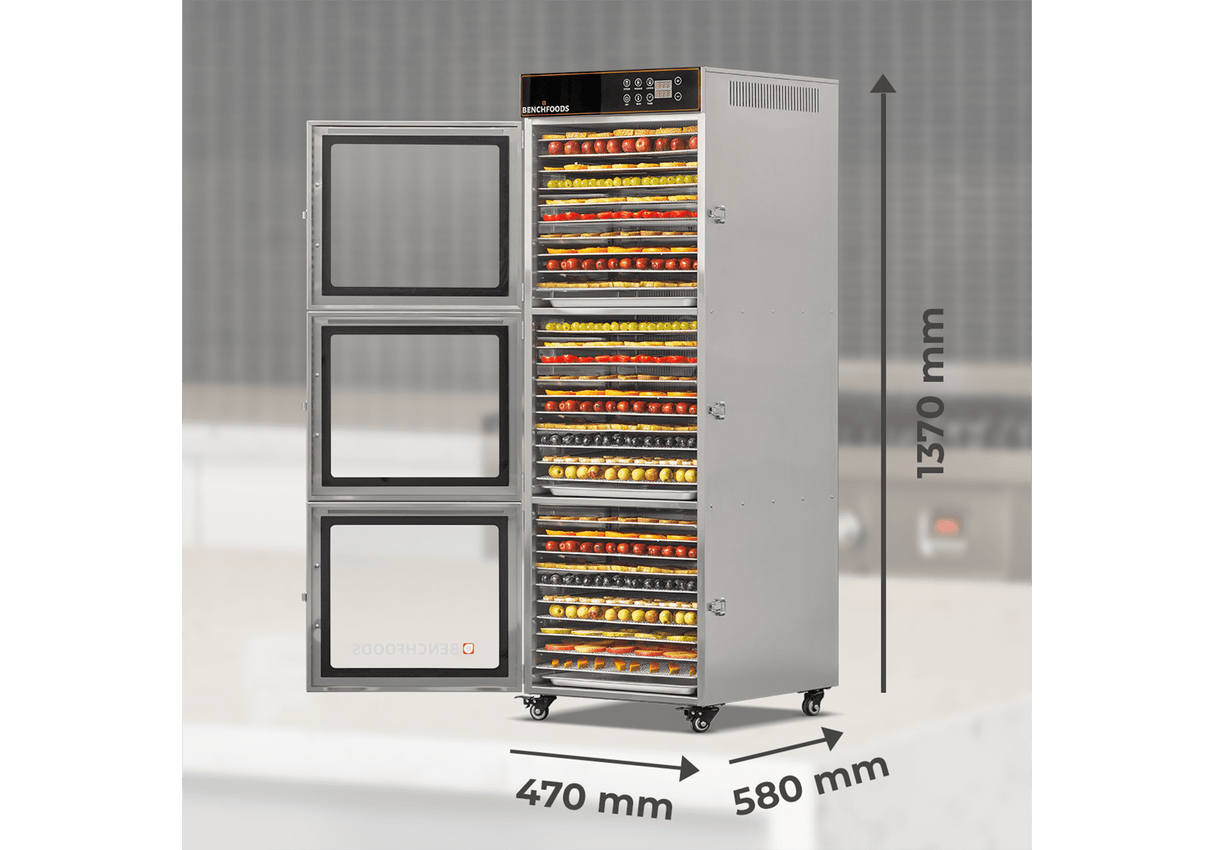 3 Zone / 30 Tray / 4.8m² Tray Area - Biltong Bundle