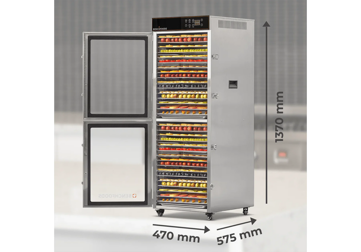 2 Zone - Vertical / 32 Tray / 5.12m² Tray Area - Biltong Bundle