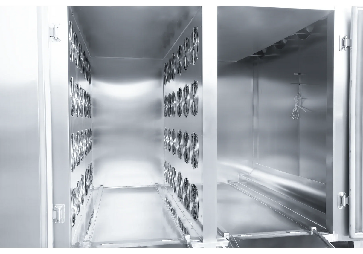 4 Trolley / 120 - 240 Tray / 35.3 - 70.7m² Total tray area