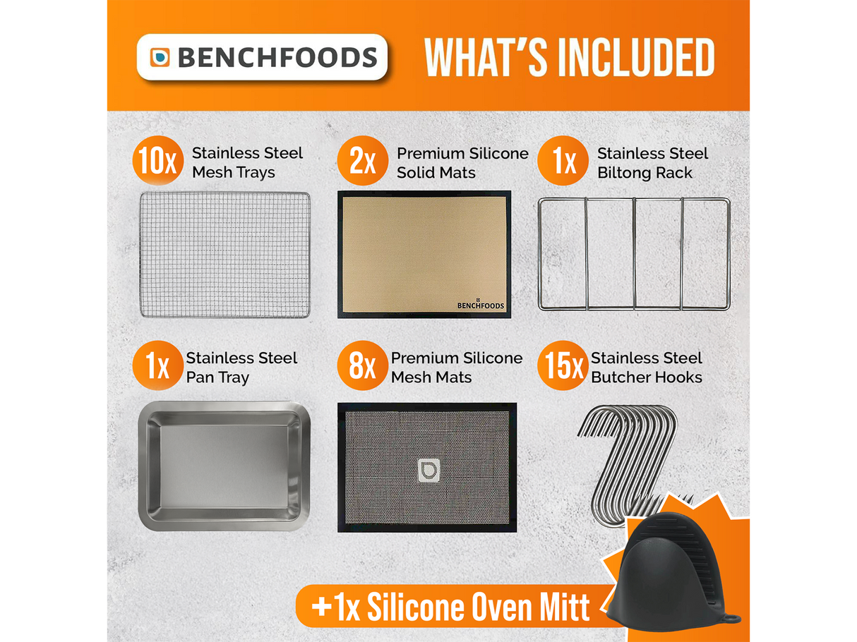 1 Zone / 10 Tray / 0.6m² Tray Area - Biltong Bundle