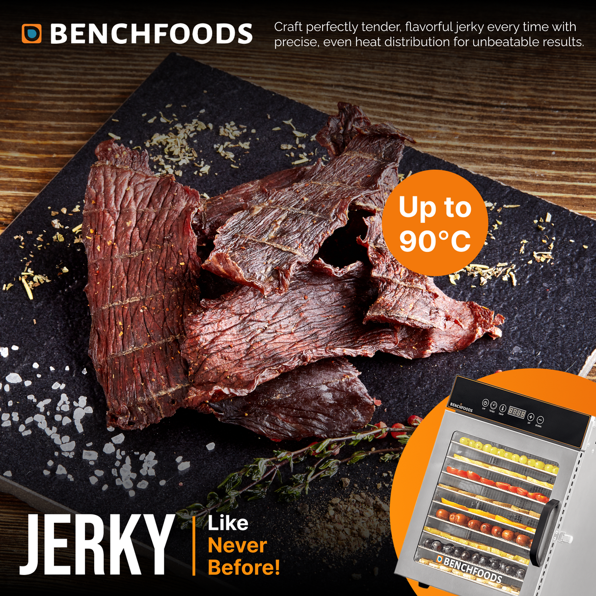 1 Zone / 10 Tray / 0.6m² Tray Area - Biltong Bundle