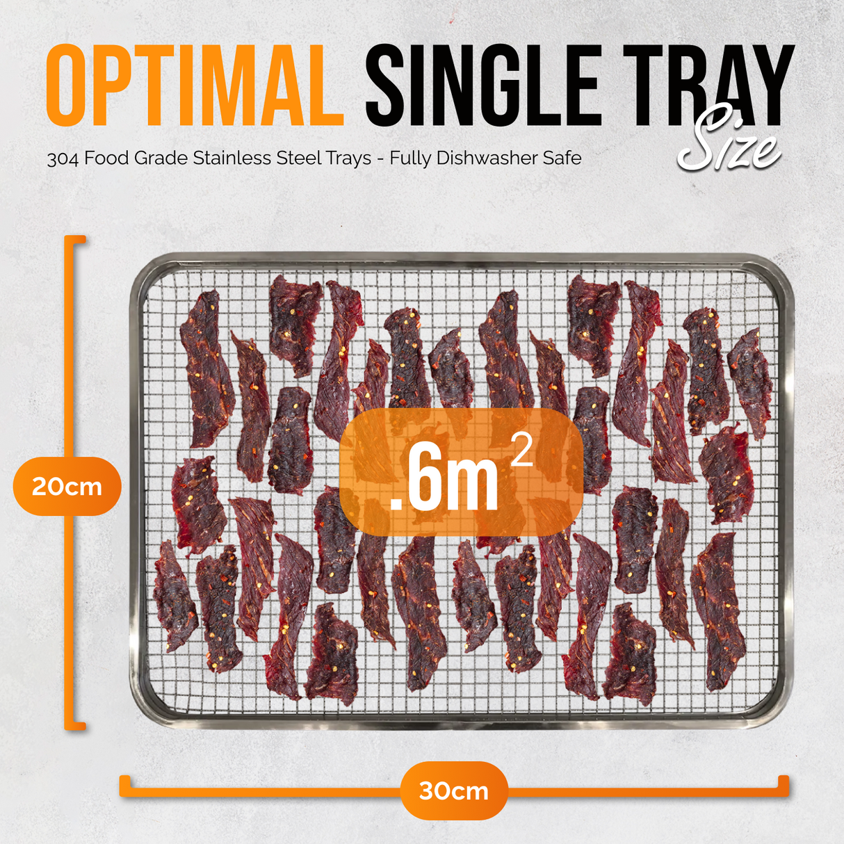 1 Zone / 10 Tray / 0.6m² Tray Area - Biltong Bundle