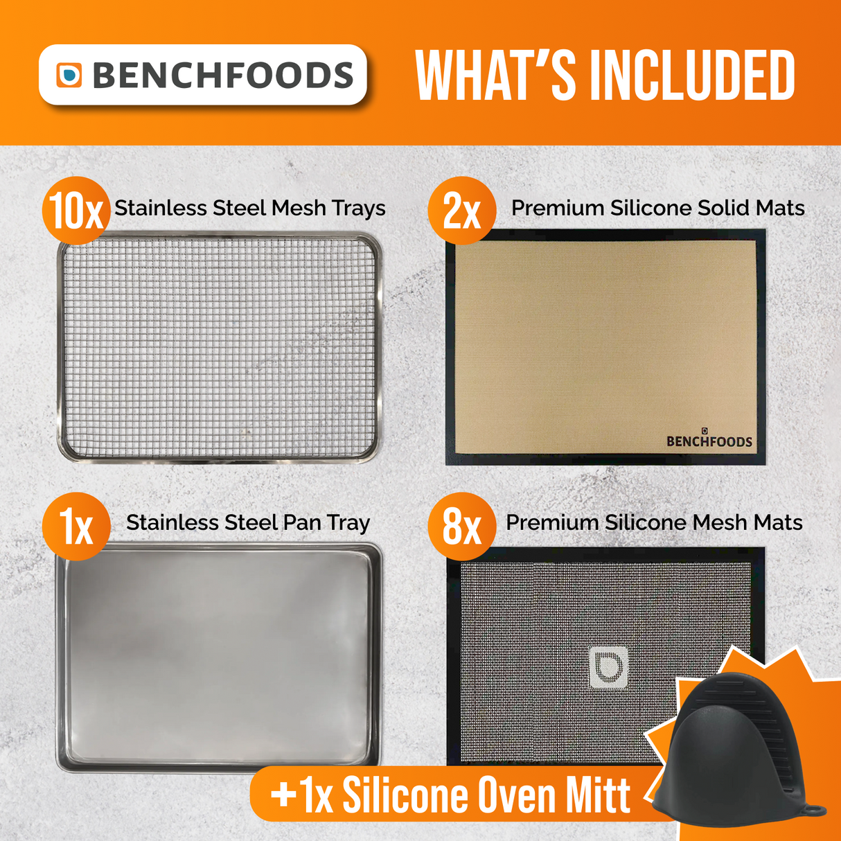 1 Zone / 10 Tray / 0.6m² Tray Area