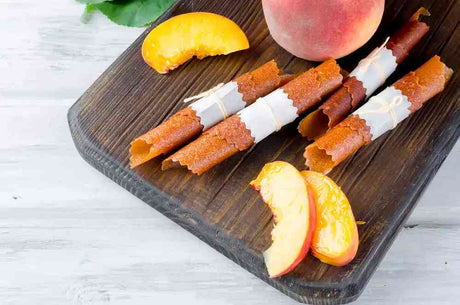 Peach-Mango Leather