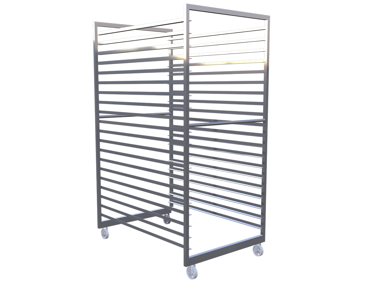 Industrial Trolley | Stainless Steel