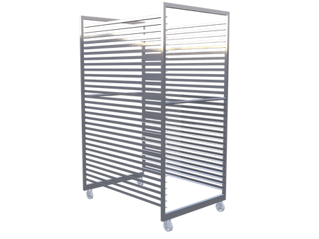 Industrial Trolley | Stainless Steel