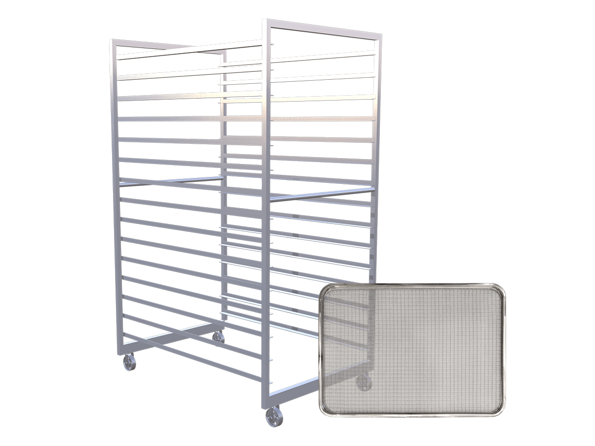 Industrial Trolley | Stainless Steel
