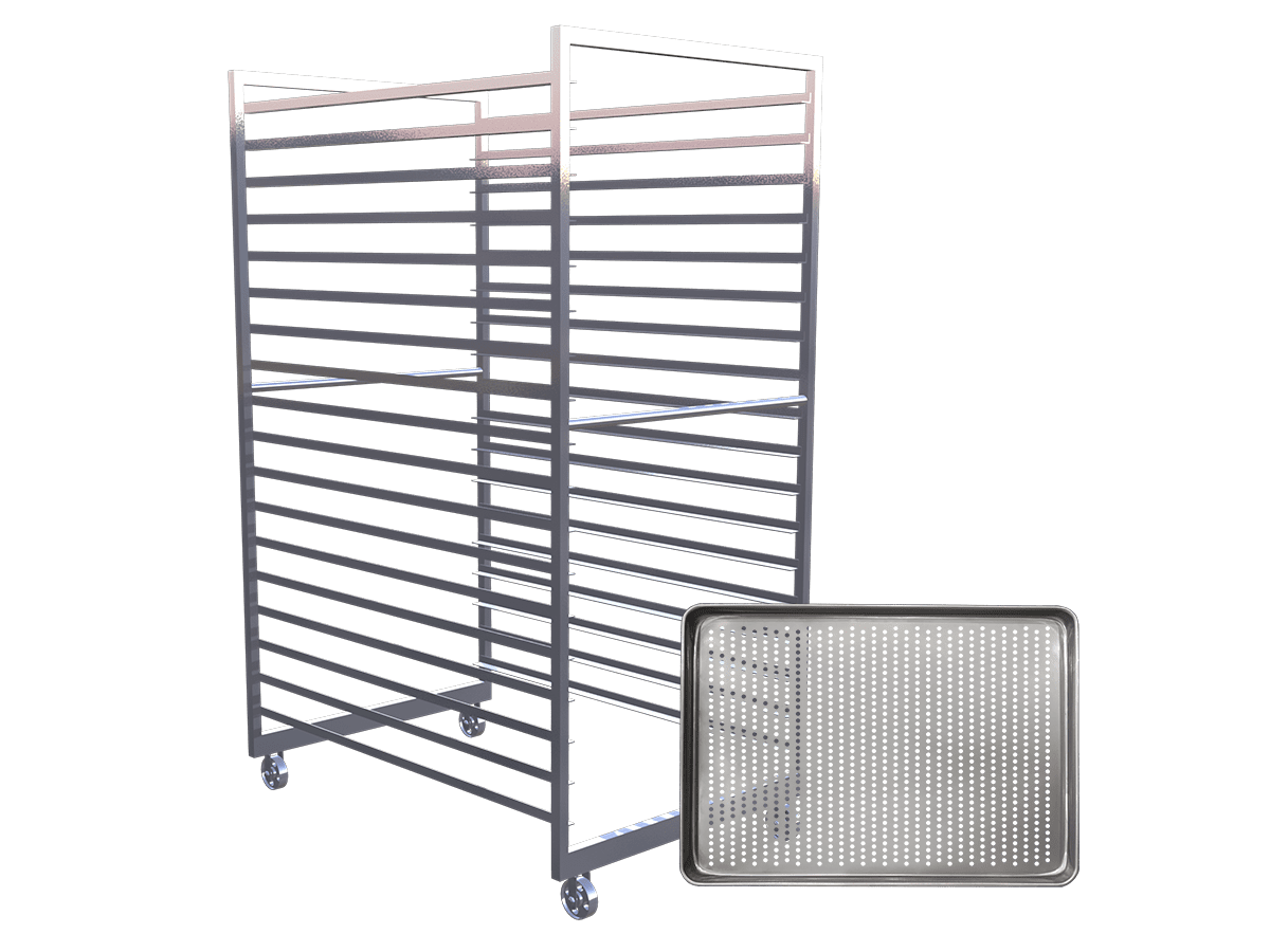Industrial Trolley | Stainless Steel