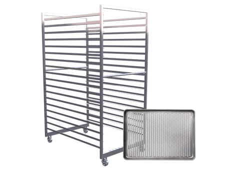 Industrial Trolley | Stainless Steel