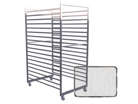 Industrial Trolley | Stainless Steel