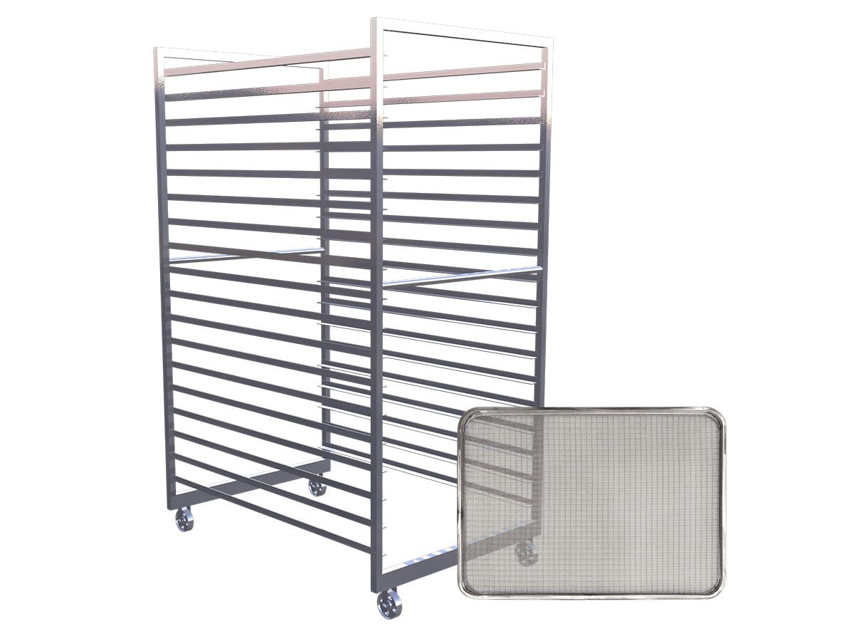 Industrial Trolley | Stainless Steel