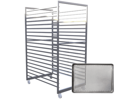 Industrial Trolley | Stainless Steel
