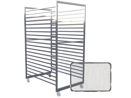 Industrial Trolley | Stainless Steel