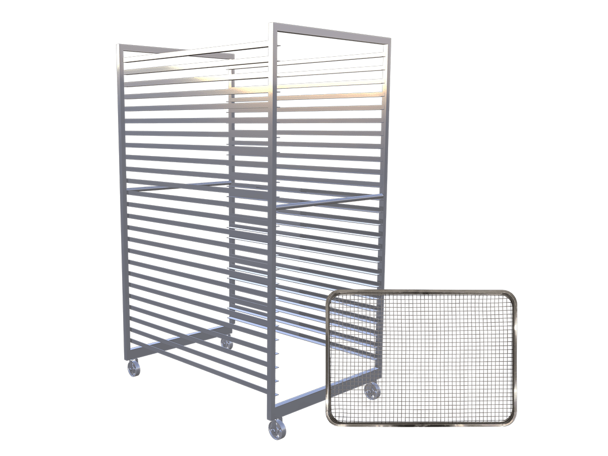 Industrial Trolley | Stainless Steel