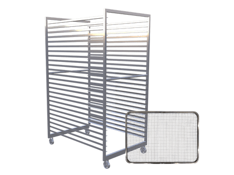 Industrial Trolley | Stainless Steel