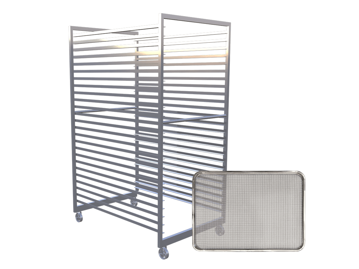 Industrial Trolley | Stainless Steel