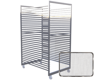 Industrial Trolley | Stainless Steel