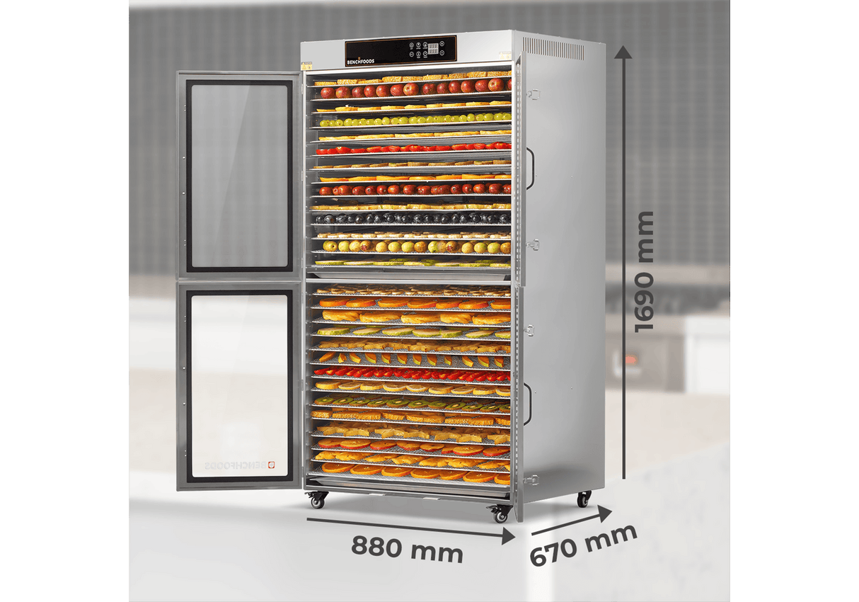 2 Zone / 28 Tray / 11.90m² Tray Area