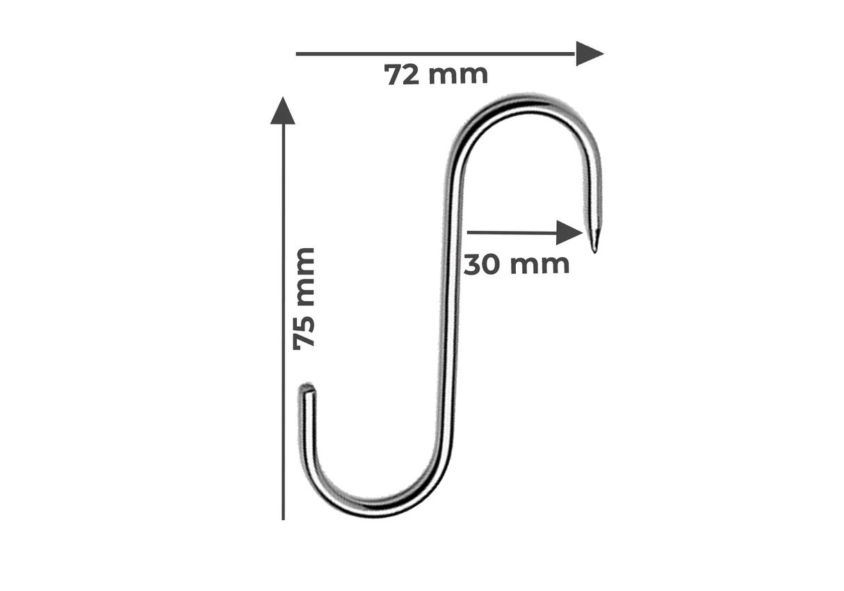 50 x 85cm Biltong Hook & Rack Bundle