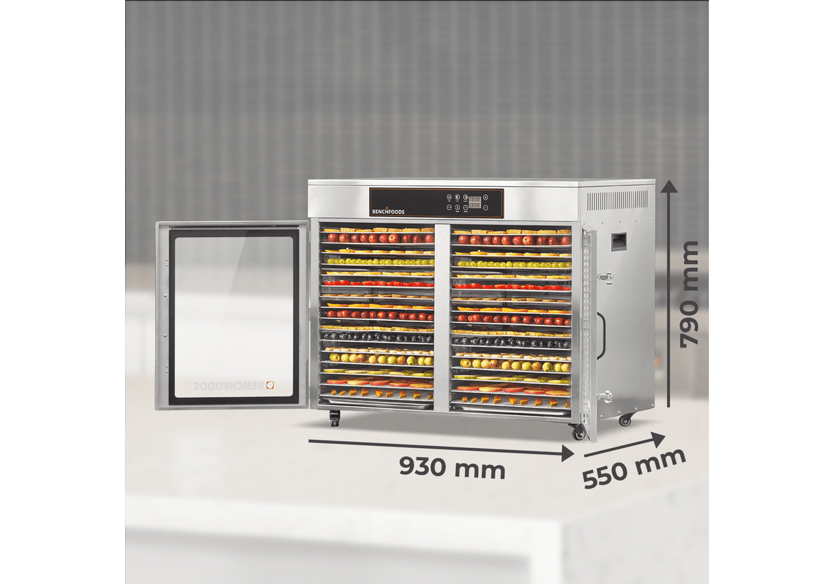 2 Zone - Horizontal / 32 Tray / 5.12m² Tray Area - Biltong Bundle