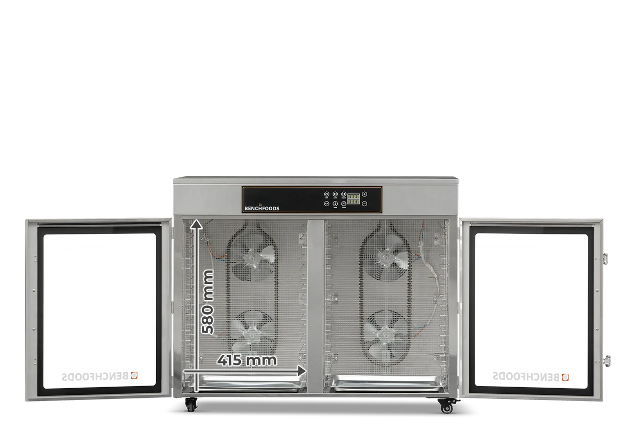 2 Zone - Horizontal / 32 Tray / 5.12m² Tray Area - Biltong Bundle