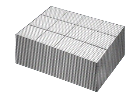 50 x 85cm Stainless Steel Mesh Trays