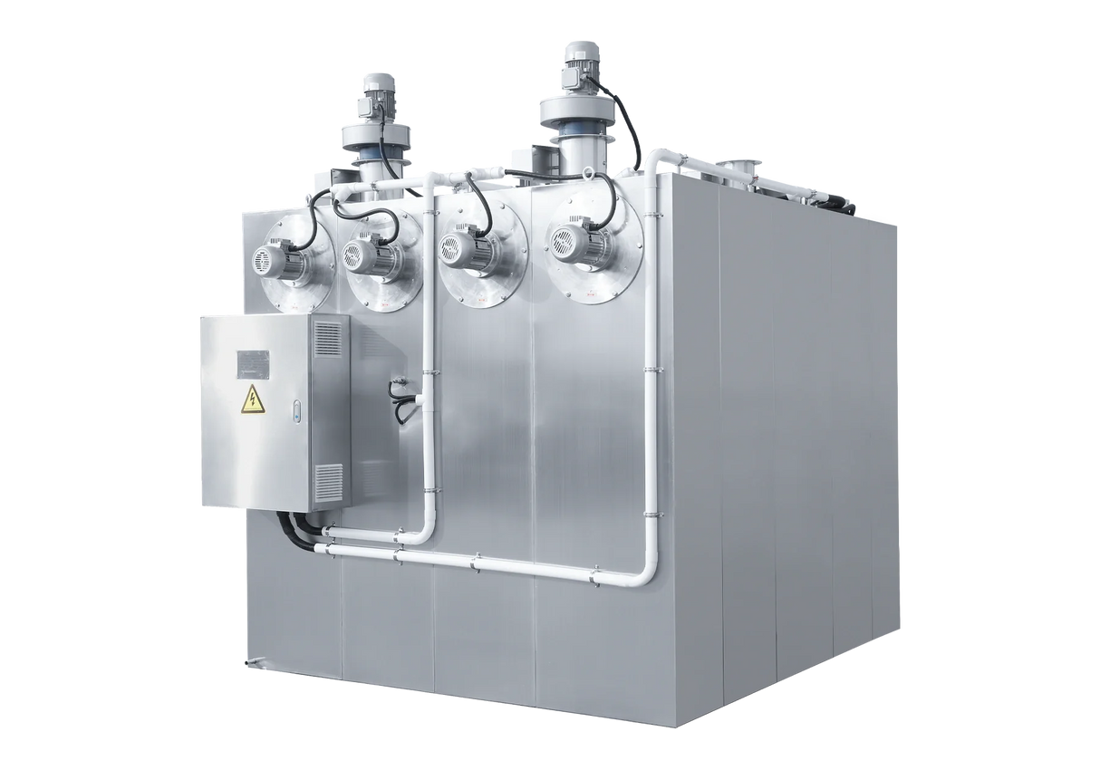 4 Trolley / 120 - 240 Tray / 35.3 - 70.7m² Total tray area