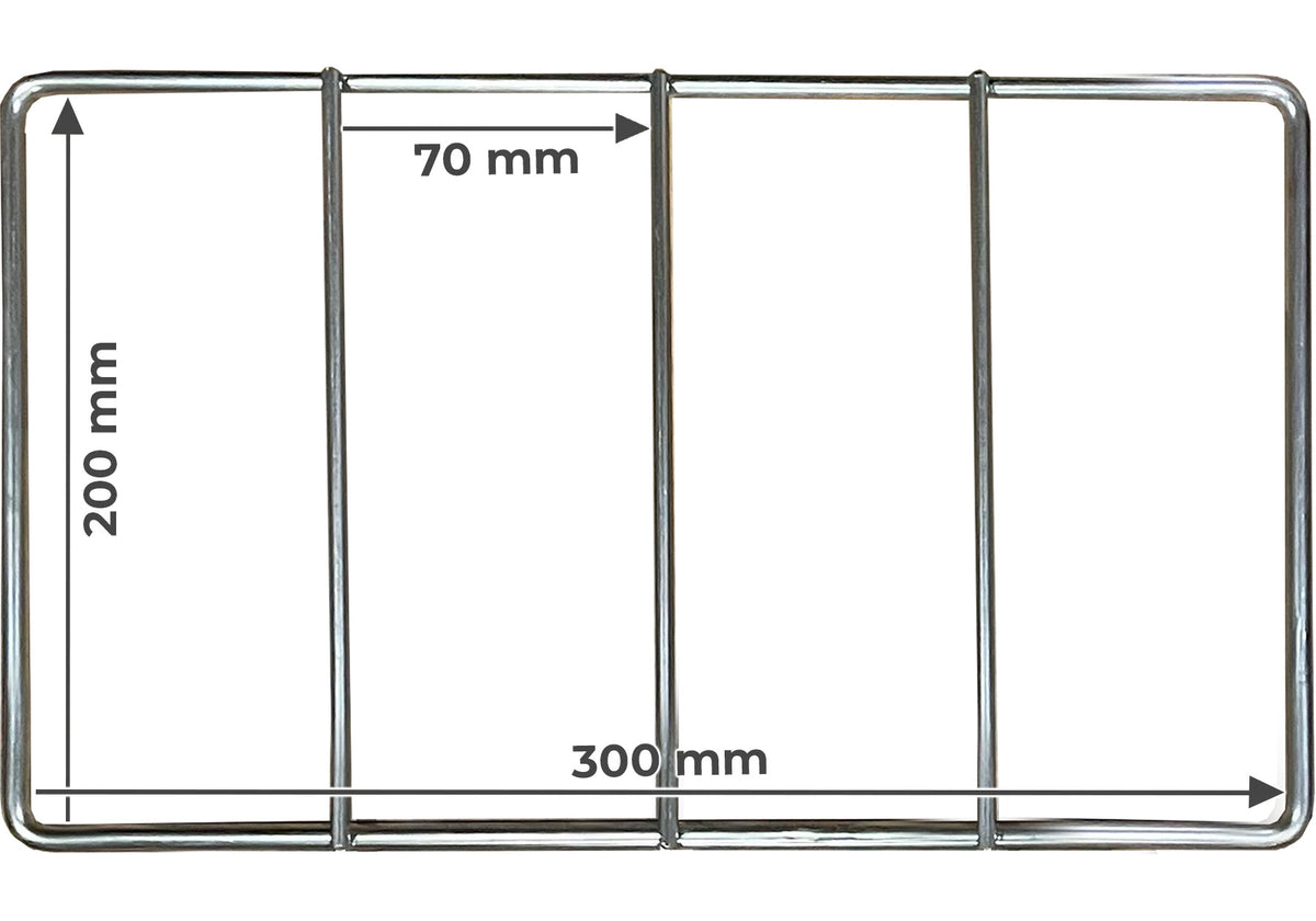 20 x 30cm Biltong Hook & Rack Bundle