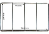 20 x 30cm Biltong Hook & Rack Bundle