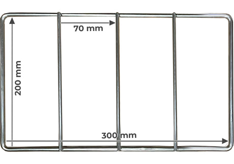 20 x 30cm Biltong Hook & Rack Bundle