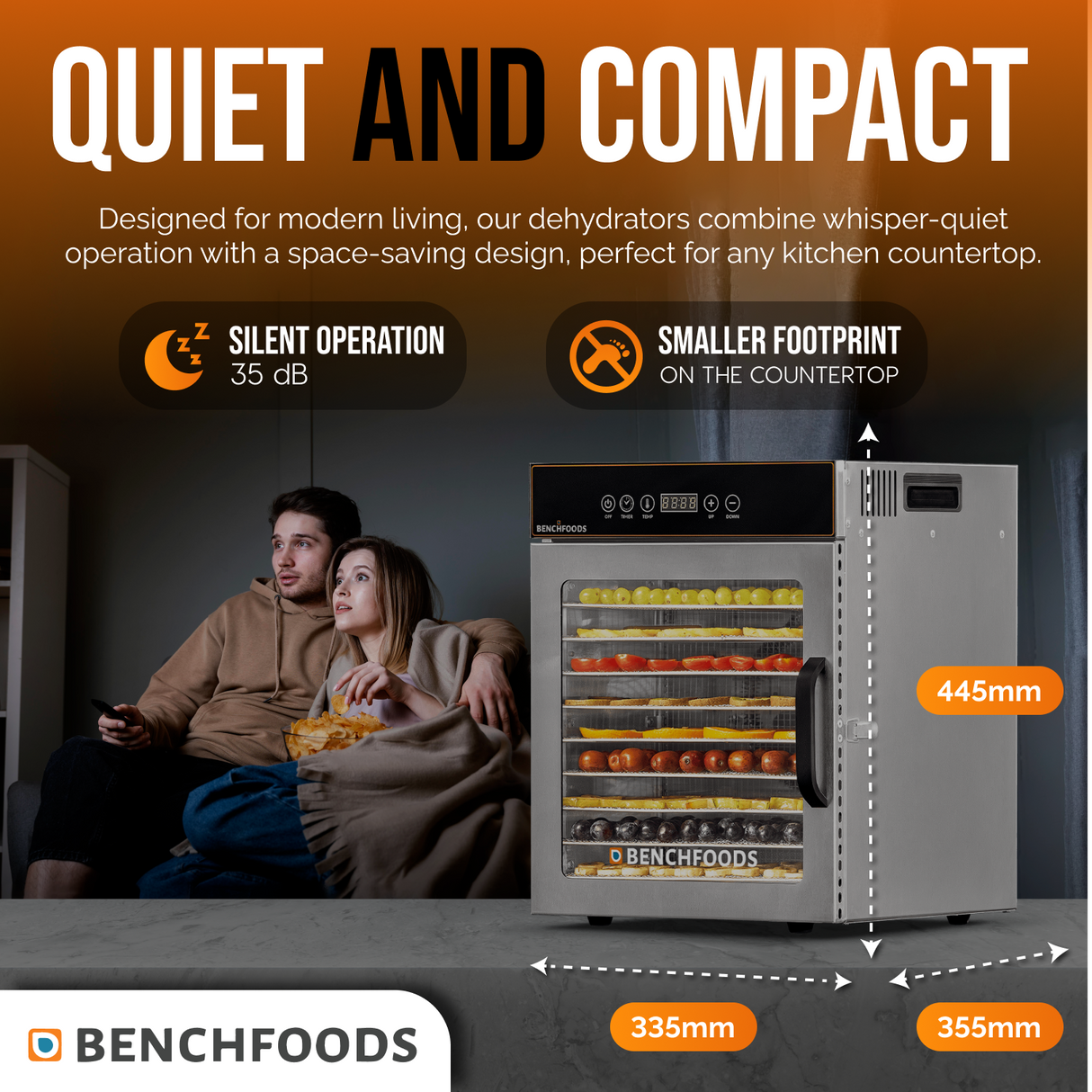 1 Zone / 10 Tray / 0.6m² Tray Area - Biltong Bundle